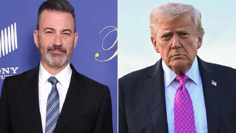 abd baskani trumptan jimmy kimmelin tv sovunun geri donusune tepki tam bir kaybedenler surusu kimmel kotu reytinglerinde curusun c1GS5uNW