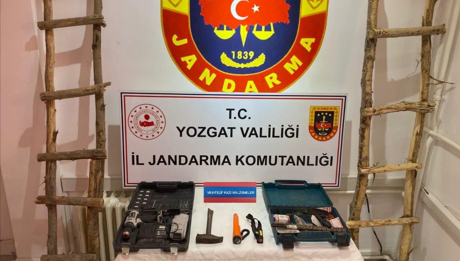 yozgatta izinsiz kaziya 4 gozalti VamSU3IK