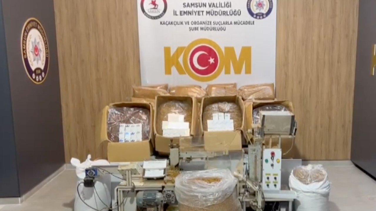 Kiralık Evde Kaçak Sigara Üretimi Yapan Şüpheli Yakalandı