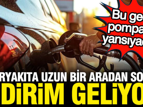 Motorine uzun bir aradan sonra indirim gelecek tabelalar bu gece degisiyor pAgppu8Q